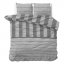 Gemusterte Bettwäsche mit Reißverschluss 200 x 220 cm