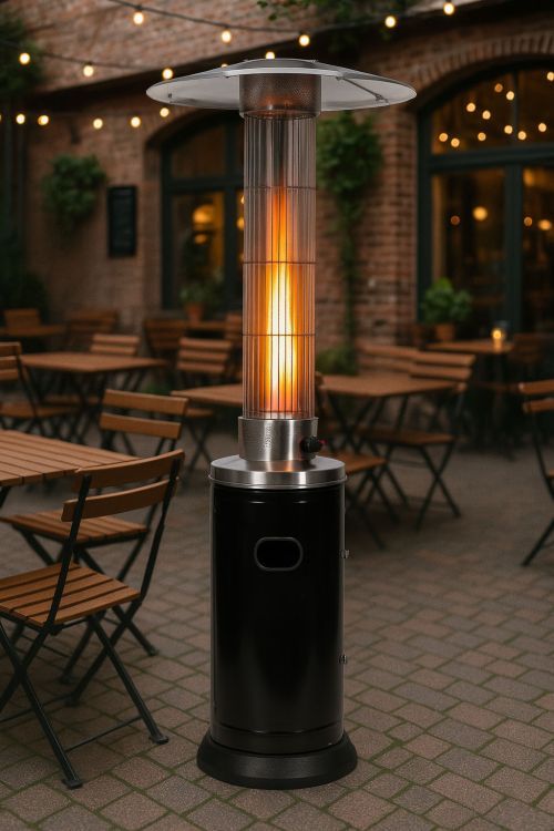 Plynový terasový ohrievač – 9 kW,  216 cm