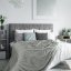 Jemná dekorativní deka šedé barvy