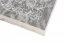 Tappeto moderno per interni di design bianco e grigio con motivo - Misure: Larghezza: 80 cm | Lunghezza: 150 cm