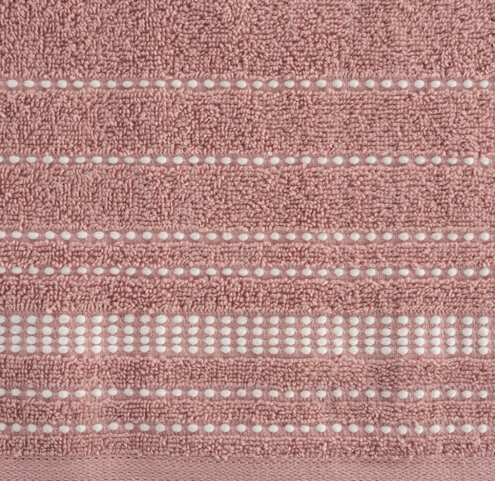 Set de prosoape din bumbac - 2 bucăți (30x50 cm și 50x90 cm) - Culoare: Alb