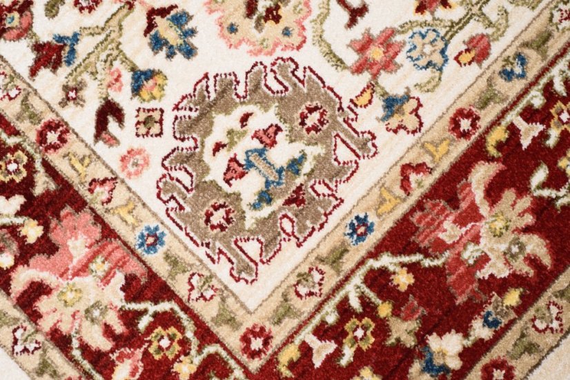 RIVOLI Orientális modern szőnyeg krémszínű