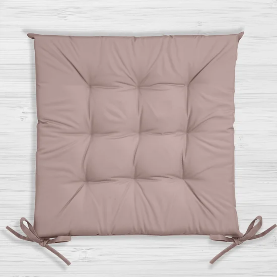 Vodeodolný podsedák na stoličku do altánku 40 x 40 cm - pudrovo ružový