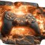 3D Gamepad стикер за стена, декорация за игра за стаята на тийнейджъра