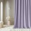 Draperie de o singură culoare violet deschis, pentru bandă de pliere 140 x 250 cm