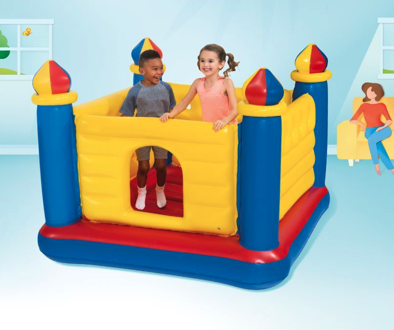 Felfújható vár gyerekeknek 174 x 174 x 35 cm