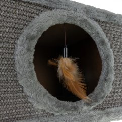 Kaparófa macskáknak alomtálcával