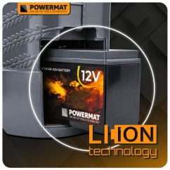 Li-Ion batéria 12V 8 Ah Powermat PM-AKLJ-12V8AM