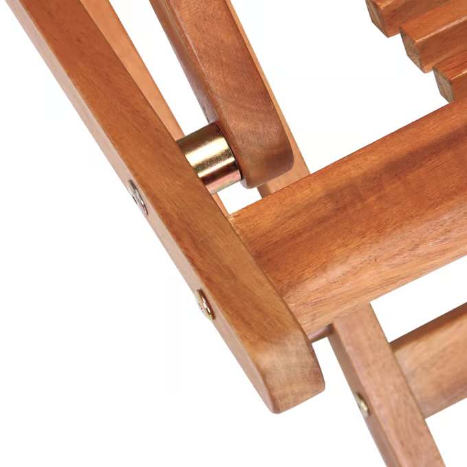 Összecsukható kerti nyugágy 166 x 70 x 70 cm fejtámlával