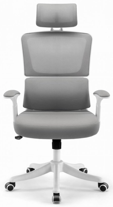 Szürke-fehér irodai szék HC-1011