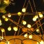 Weihnachtskette Kugeln 100 LED - 10 m - 8 Modi