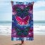 Plažna brisača z metulji
