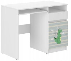 Scrivania per bambini con drago da favola 76x50x96 cm