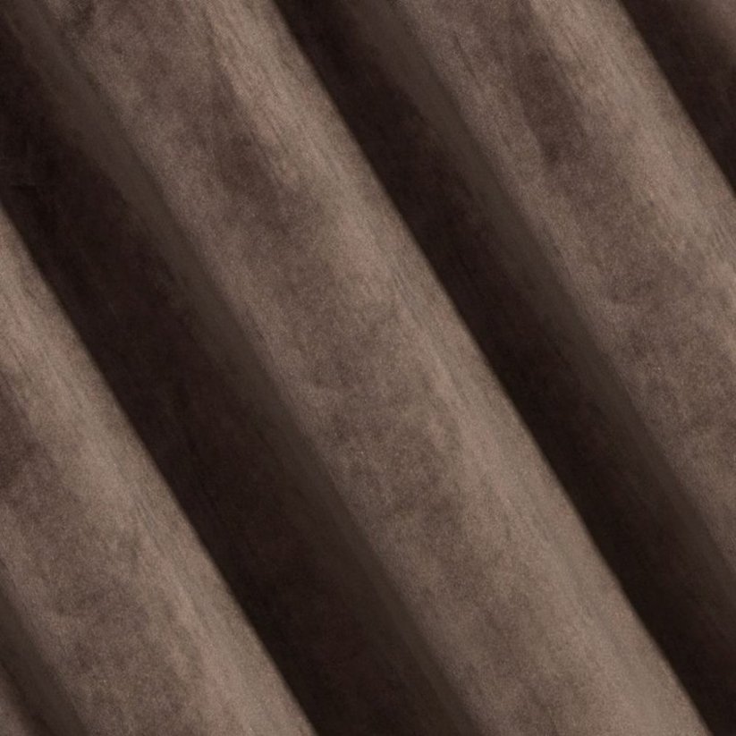 Draperii de interior maro în combinație monocromă 140X270 cm