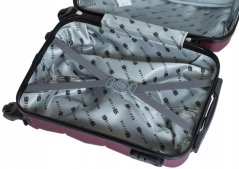 Set di valigie da viaggio 3 in 1 grigio