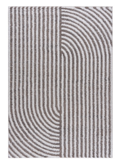 Dizajnový koberec v béžovej farbe Athos