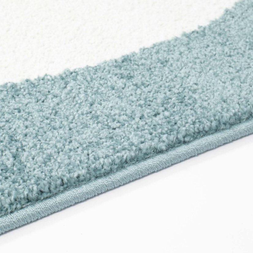 Alvó Felhő bájos kék gyerekszőnyeg