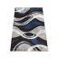 Originální koberec s abstraktním vzorem v modrošedé barvě - Rozměr koberce: Šířka: 160 cm | Délka: 220 cm