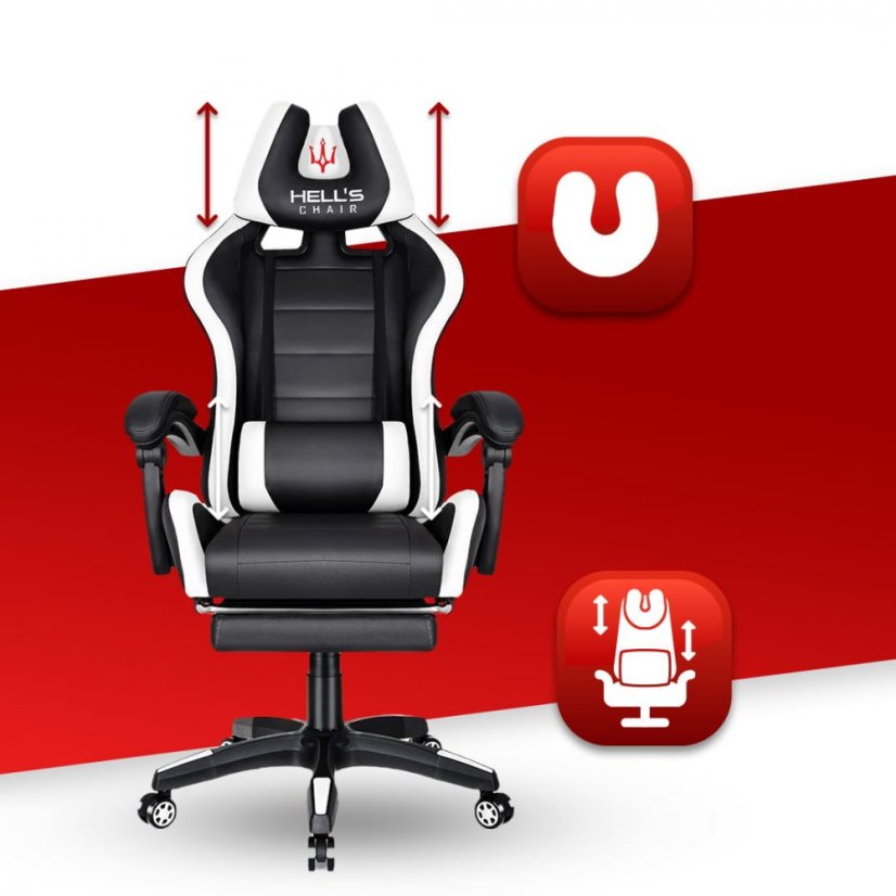 Játékos szék HC-1039 White