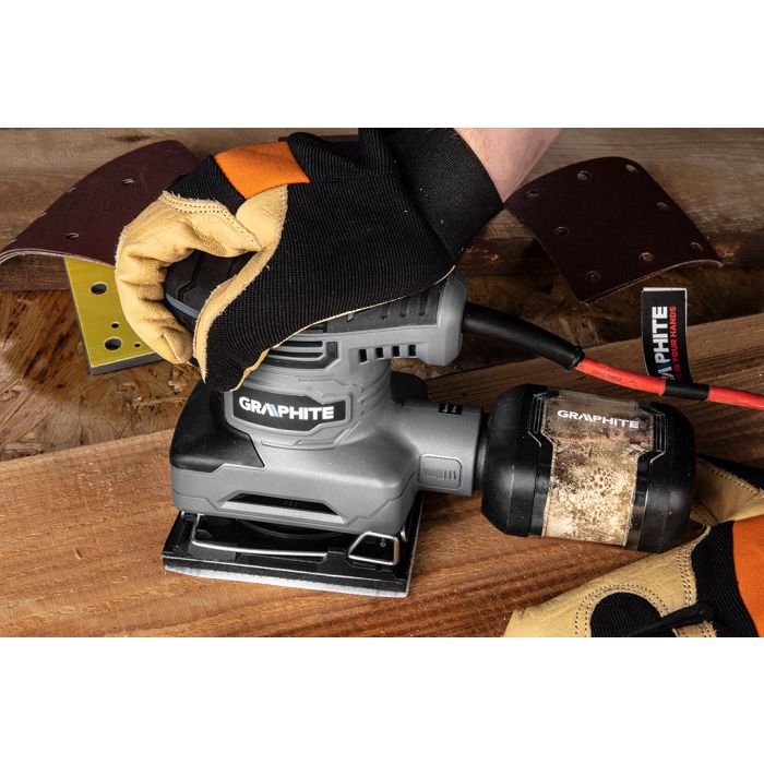 Vibrační bruska s příkonem 240 W 59G322 GRAPHITE