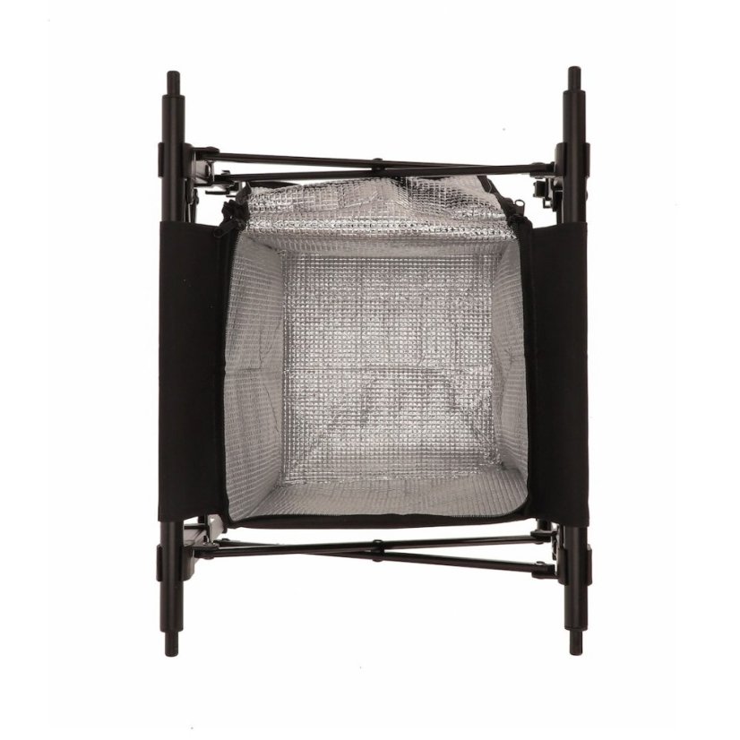 Skladací turistický stolík s chladiacou taškou