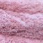 Covor rotund cu diametru 90 cm culoarea roz pudră