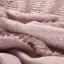 Pătură călduroasă de calitate din microfibră, roz