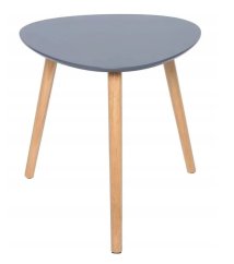 Konferenčný stolík 40 cm - sivý