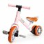 Triciclo di equilibrio per bambini in rosa ECOTOYS