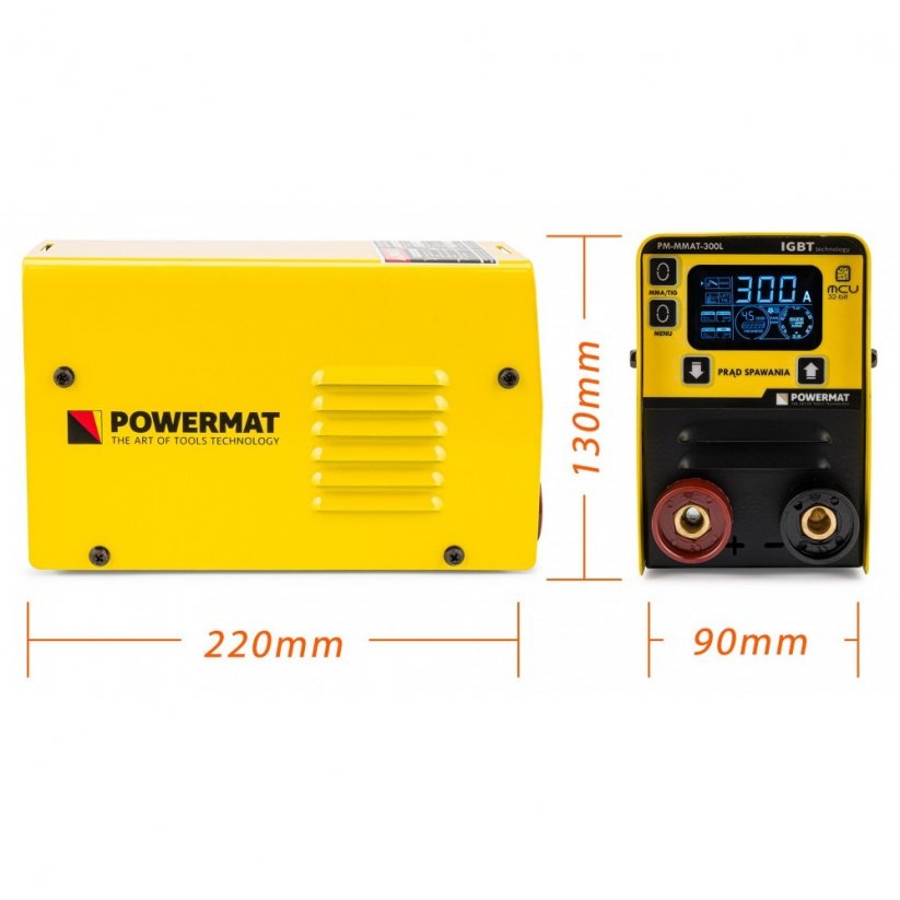 Inverter aparat za zavarivanje 300A MMA TIG IGBT LCD | PM-MMAT-300L