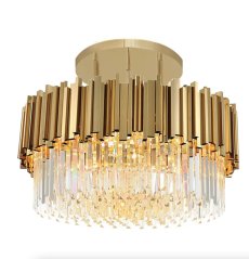 Lampada a sospensione GLAMOUR con cristalli