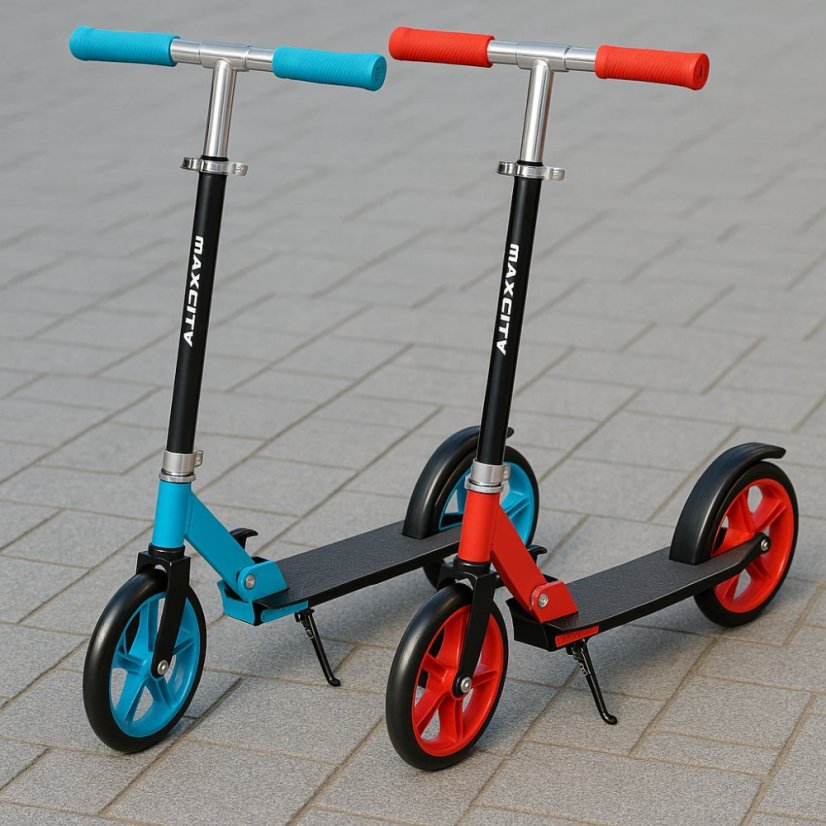 Skladacia hliníková kolobežka 85,5 - 95,5 cm - viac farieb