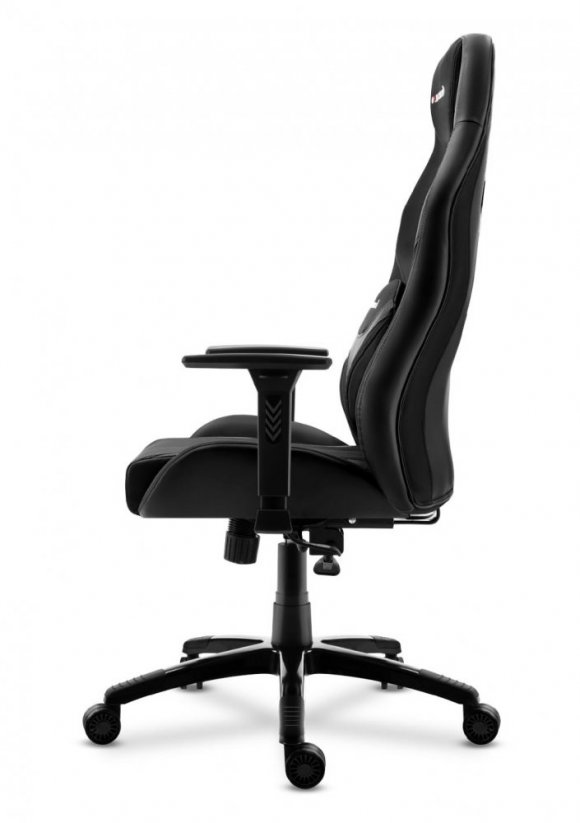Черен геймърски стол FORCE 7.3 в модерен дизайн