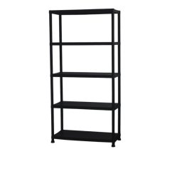 Műanyag polc pincébe és kamrába, 5 polccal 180 x 90 x 40 cm