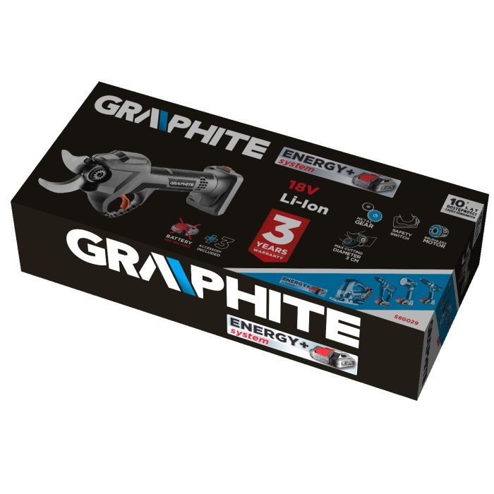 18V Li-lon Akku-Gartenschere 58G029 GRAPHITE