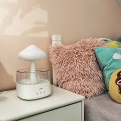 Dizajnový zvlhčovač vzduchu + nočná lampa
