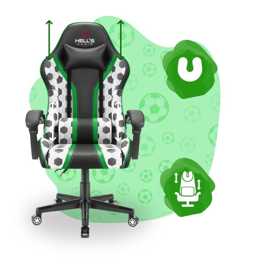 Детски стол за игри HC - 1005 HERO Футбол