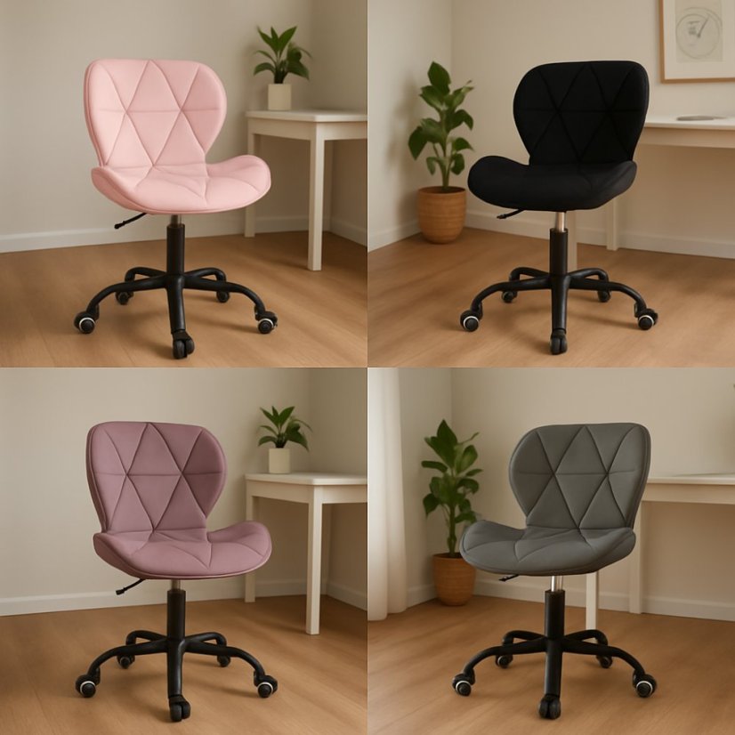 Ergonomikus irodai forgószék - bársony