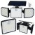 Lampada solare 167 LED 500 lm con sensore di movimento e crepuscolare - IP65