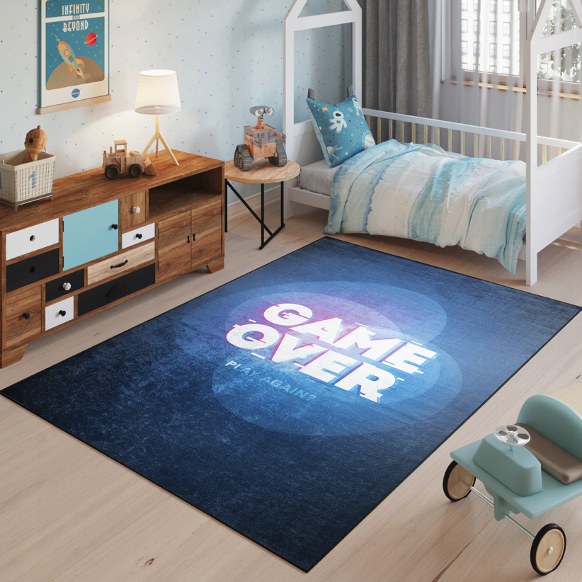 Detský koberec GAME OVER