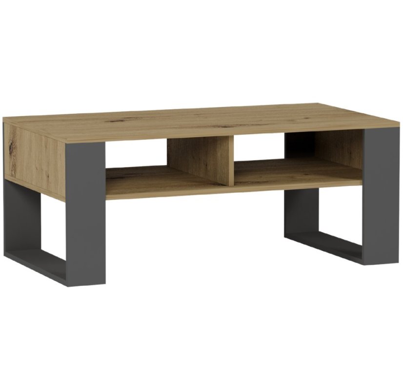 Modern dohányzóasztal 58 x 90 x 55 cm