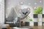 Adesivo murale per bambini simpatico koala con le stelle