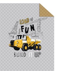 Detský prehoz pre malých stavbárov