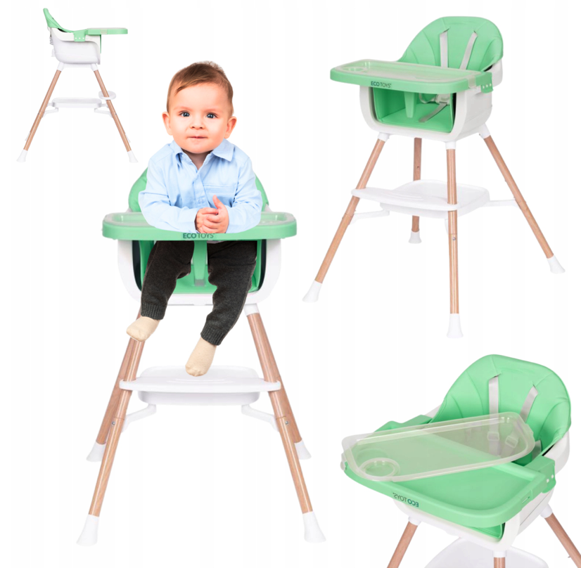 Gyermek étkezőszék 2in1 állítható pultal