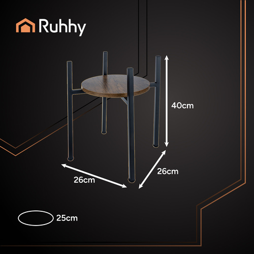 Stojan na květiny v loftovém stylu