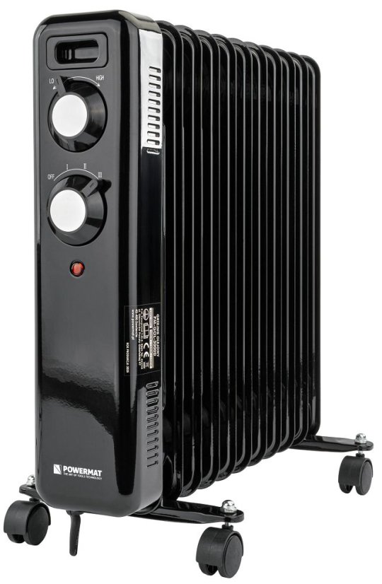 Radiatore a olio - resistenza elettrica 2500 W con termostato
