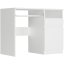 Birou de scris modern cu dulap 90x50 cm - diverse variante de culori - Culoare: Alb