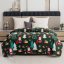 Steppelt karácsonyi ágytakaró Mikulással - zöld dekoratív ágytakaró