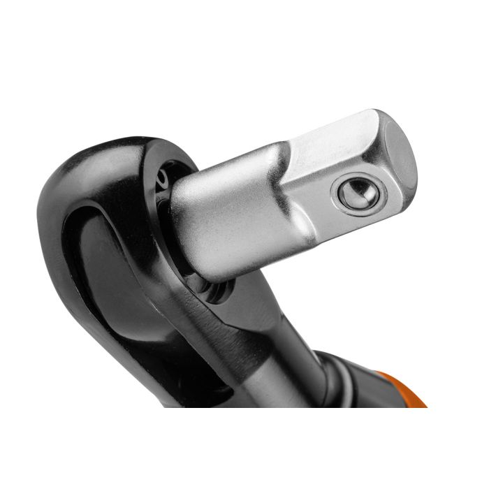 Bežična čegrtaljka Energy+ 18V, Li-lon, 3/8 inča, bez baterije, 1/2 inčni adapter 04-603 NEO