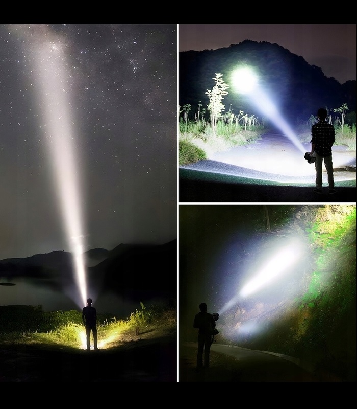 Outdoorová baterka s funkciou powerbanky